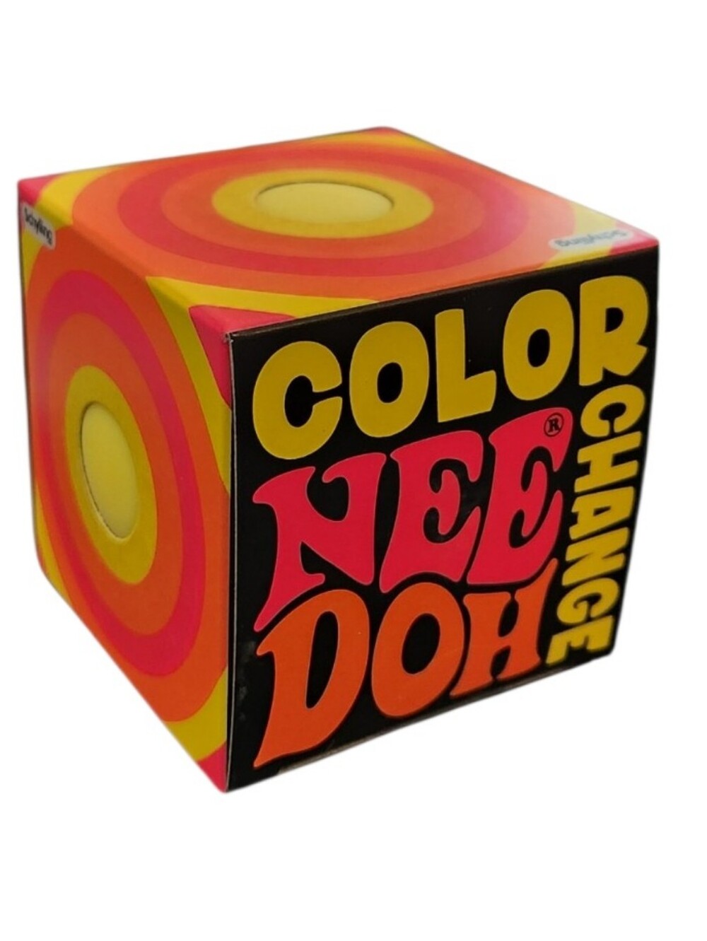 NEW Color Changing NeeDoh Groovy Glob Bright Yellow Squish Pull Squeeze Fidget